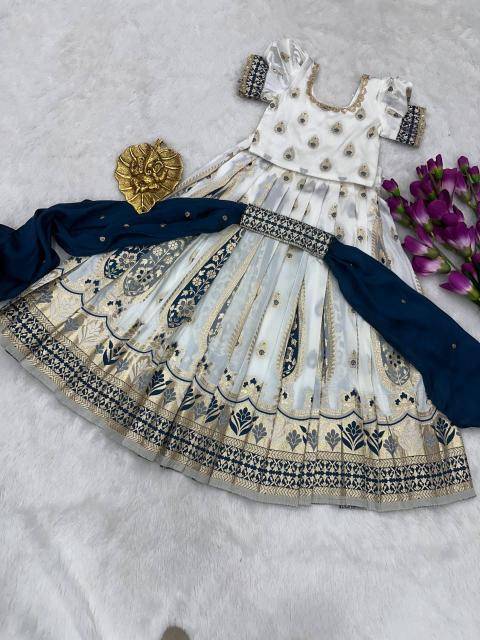 NEW LAUNCING KIDS LEHENGA CHOLI nylon silk Kids clothing wholesale market in Kolkata
